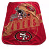 San Francisco 49ers Blankets FLeece Blanket Throw Blanket 6 san francisco 49ers blankets fleece blanket throw blanket v96