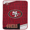 San Francisco 49ers Blankets FLeece Blanket Throw Blanket 5 san francisco 49ers blankets fleece blanket throw blanket v98