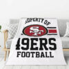 San Francisco 49ers Blankets Sherpa Blanket Throw Blanket 5 san francisco 49ers blankets sherpa blanket throw blanket v106
