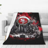 San Francisco 49ers Blankets Sherpa Blanket Throw Blanket 6 san francisco 49ers blankets sherpa blanket throw blanket v11