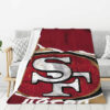 San Francisco 49ers Blankets Sherpa Blanket Throw Blanket 6 san francisco 49ers blankets sherpa blanket throw blanket v139