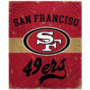 San Francisco 49ers Blankets Sherpa Blanket Throw Blanket 5 san francisco 49ers blankets sherpa blanket throw blanket v26
