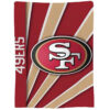 San Francisco 49ers Blankets Sherpa Blanket Throw Blanket 6 san francisco 49ers blankets sherpa blanket throw blanket v43