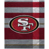 San Francisco 49ers Blankets Sherpa Blanket Throw Blanket 6 san francisco 49ers blankets sherpa blanket throw blanket v63