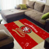 San Francisco 49ers Area Rug San Francisco 49ers Carpet NFL Area Rug Bedroom Area Rug Indoor Rug 4 san francisco 49ers rug bathroom rug floor rug regtangle carpet home decor ver 1808