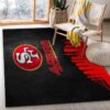 San Francisco 49ers Area Rugs San Francisco 49ers Carpet NFL Area Rug Kitchen Area Rug Indoor Rugs 3 san francisco 49ers rug bathroom rug floor rug regtangle carpet home decor ver 1842