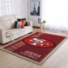 San Francisco 49ers Area Rug San Francisco 49ers Carpets NFL Rug Kitchen Rug Indoor Rug 4 san francisco 49ers rug bathroom rug floor rug regtangle carpet home decor ver 1852