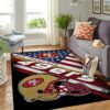 San Francisco 49ers Area Rugs San Francisco 49ers Carpet NFL Carpets Bedroom Area Rug Indoor Rug 3 san francisco 49ers rug bathroom rug floor rug regtangle carpet home decor ver 1862