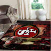San Francisco 49ers Rug San Francisco 49ers Carpets NFL Carpet Dining Room Rug Indoor Rug 4 san francisco 49ers rug bathroom rug floor rug regtangle carpet home decor ver 1870