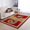 San Francisco 49ers Rugs San Francisco 49ers Carpets NFL Rugs Kitchen Area Rug Indoor Rugs 4 san francisco 49ers rugs bathroom rug floor rug regtangle carpet home decor ver 1886