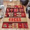 San Francisco 49ers Rugs San Francisco 49ers Carpet NFL Area Rug Bedroom Rug Indoor Rugs 3 san francisco 49ers rugs living room rug floor rug regtangle carpet home decor ver 1887