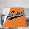 San Francisco Giants Blanket Sherpa Blanket Throw Blanket 5 san francisco giants blanket sherpa blanket throw blanket v29