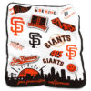 San Francisco Giants Blanket Sherpa Blanket Throw Blanket 5 san francisco giants blanket sherpa blanket throw blanket v39