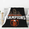 San Francisco Giants Blankets FLeece Blanket Throw Blanket 6 san francisco giants blankets fleece blanket throw blanket v49