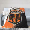 San Francisco Giants Blankets Sherpa Blanket Throw Blanket 5 san francisco giants blankets sherpa blanket throw blanket v11