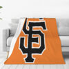 San Francisco Giants Blankets Sherpa Blanket Throw Blanket 5 san francisco giants blankets sherpa blanket throw blanket v36