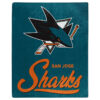 San Jose Sharks Blanket FLeece Blanket Throw Blanket 5 san jose sharks blanket fleece blanket throw blanket v2