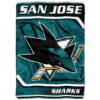 San Jose Sharks Blanket FLeece Blanket Throw Blanket 6 san jose sharks blanket fleece blanket throw blanket v5