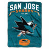 San Jose Sharks Blanket Sherpa Blanket Throw Blanket 5 san jose sharks blanket sherpa blanket throw blanket v13