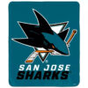 San Jose Sharks Blankets FLeece Blanket Throw Blanket 6 san jose sharks blankets fleece blanket throw blanket v11