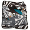 San Jose Sharks Blankets Sherpa Blanket Throw Blanket 6 san jose sharks blankets sherpa blanket throw blanket v4