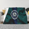 Seattle Mariners Blanket FLeece Blanket Throw Blanket 5 seattle mariners blanket fleece blanket throw blanket v28