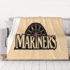 Seattle Mariners Blanket Sherpa Blanket Throw Blanket 5 seattle mariners blanket sherpa blanket throw blanket v10
