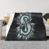 Seattle Mariners Blanket Sherpa Blanket Throw Blanket 6 seattle mariners blanket sherpa blanket throw blanket v50