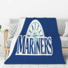 Seattle Mariners Blankets FLeece Blanket Throw Blanket 5 seattle mariners blankets fleece blanket throw blanket v33