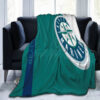 Seattle Mariners Blankets FLeece Blanket Throw Blanket 6 seattle mariners blankets fleece blanket throw blanket v41