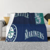 Seattle Mariners Blankets Sherpa Blanket Throw Blanket 6 seattle mariners blankets sherpa blanket throw blanket v12