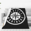 Seattle Mariners Blankets Sherpa Blanket Throw Blanket 5 seattle mariners blankets sherpa blanket throw blanket v15