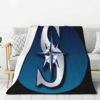 Seattle Mariners Blankets Sherpa Blanket Throw Blanket 6 seattle mariners blankets sherpa blanket throw blanket v51