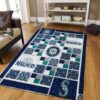 Seattle Mariners Area Rugs Seattle Mariners Carpet MLB Carpets Living Room Rug Indoor Rug 4 seattle mariners rug living room carpet regtangle carpet floor decor home decor ver 346