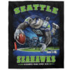 Seattle Seahawks Blankets Sherpa Blanket Throw Blanket 5 seattle seahawks blankets sherpa blanket throw blanket v9