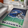 Seattle Seahawks Area Rug Seattle Seahawks Carpet NFL Rug Kitchen Rug Indoor Rugs 4 seattle seahawks rug living room rug floor rug regtangle carpet home decor ver 1972