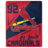 St Louis Cardinals Blanket Sherpa Blanket Throw Blanket 5 st louis cardinals blanket sherpa blanket throw blanket v26