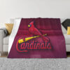 St Louis Cardinals Blankets Sherpa Blanket Throw Blanket 5 st louis cardinals blankets sherpa blanket throw blanket v55