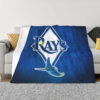 Tampa Bay Rays Blanket FLeece Blanket Throw Blanket 5 tampa bay rays blanket fleece blanket throw blanket v31