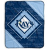 Tampa Bay Rays Blanket FLeece Blanket Throw Blanket 6 tampa bay rays blanket fleece blanket throw blanket v8