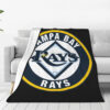 Tampa Bay Rays Blanket Sherpa Blanket Throw Blanket 6 tampa bay rays blanket sherpa blanket throw blanket v21