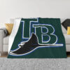 Tampa Bay Rays Blanket Sherpa Blanket Throw Blanket 5 tampa bay rays blanket sherpa blanket throw blanket v23