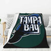 Tampa Bay Rays Blankets Sherpa Blanket Throw Blanket 6 tampa bay rays blankets sherpa blanket throw blanket v16