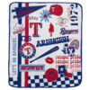 Texas Rangers Blanket FLeece Blanket Throw Blanket 6 texas rangers blanket fleece blanket throw blanket v21