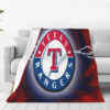 Texas Rangers Blankets FLeece Blanket Throw Blanket 6 texas rangers blankets fleece blanket throw blanket v24