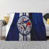 Toronto Blue Jays Blanket FLeece Blanket Throw Blanket 6 toronto blue jays blanket fleece blanket throw blanket v20