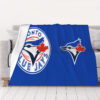 Toronto Blue Jays Blanket FLeece Blanket Throw Blanket 6 toronto blue jays blanket fleece blanket throw blanket v39