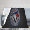 Toronto Blue Jays Blanket FLeece Blanket Throw Blanket 5 toronto blue jays blanket fleece blanket throw blanket v61