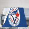 Toronto Blue Jays Blanket Sherpa Blanket Throw Blanket 5 toronto blue jays blanket sherpa blanket throw blanket v53