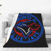 Toronto Blue Jays Blankets FLeece Blanket Throw Blanket 6 toronto blue jays blankets fleece blanket throw blanket v42